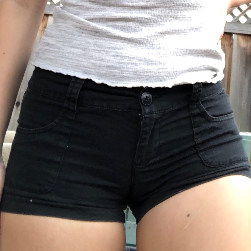 cute black shorts
